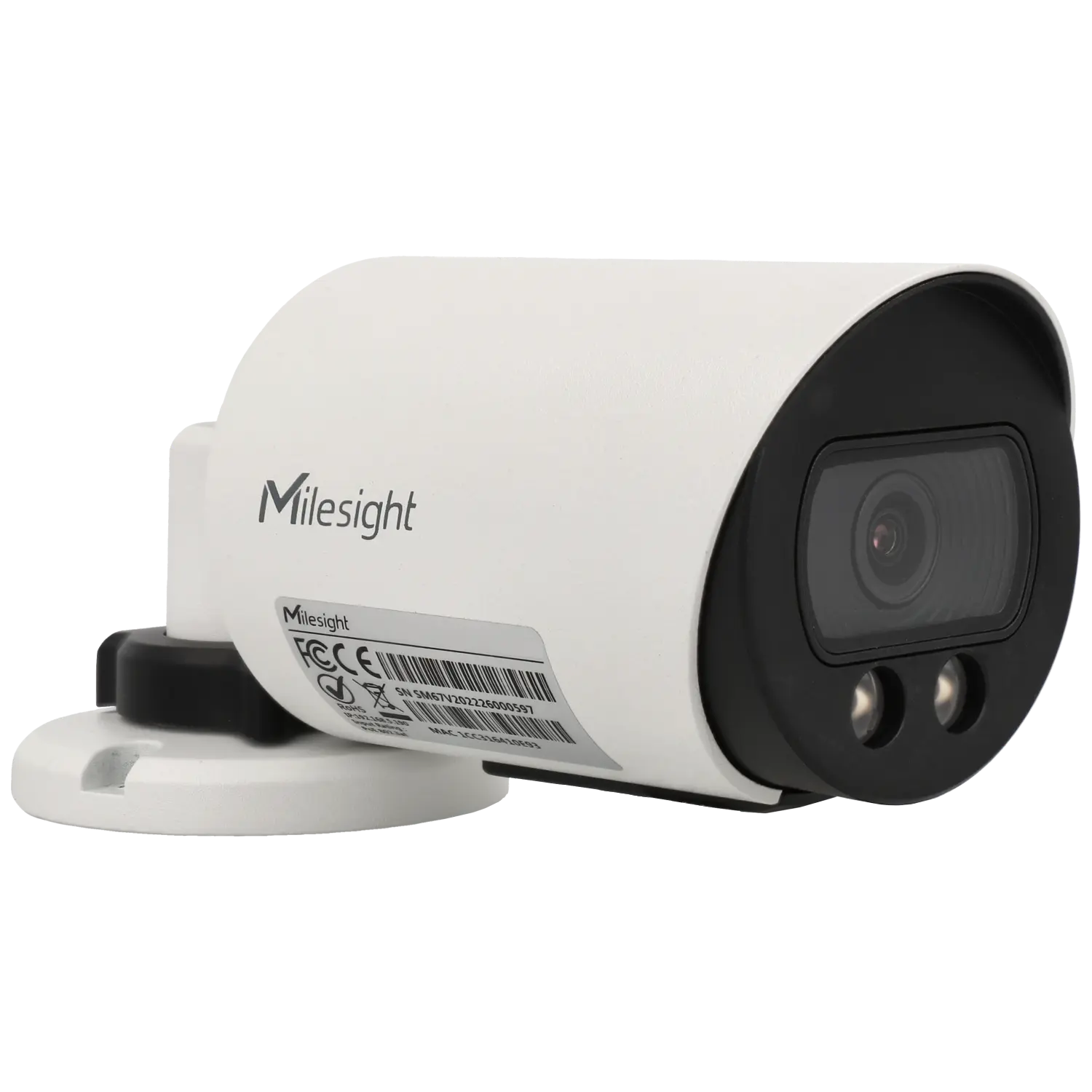 Câmara bullet ip de 5 megapixels e lente fixa