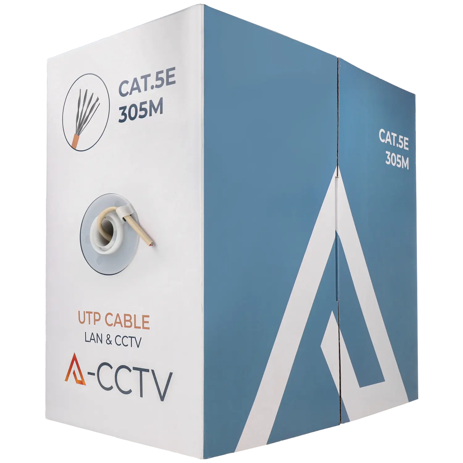 Câble utp cat5e, rigide 305 m