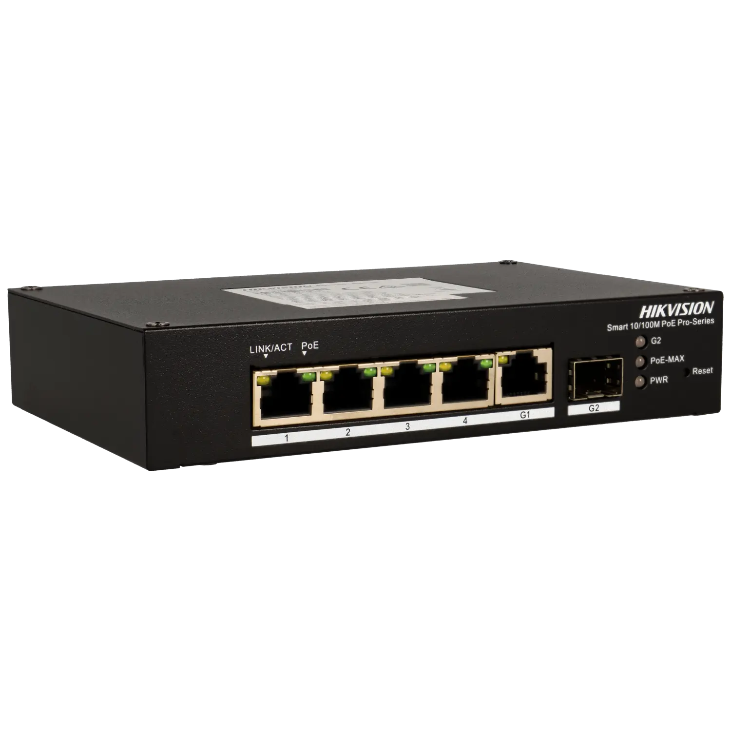 6 port Cloud Switch mit 4 PoE-Ports