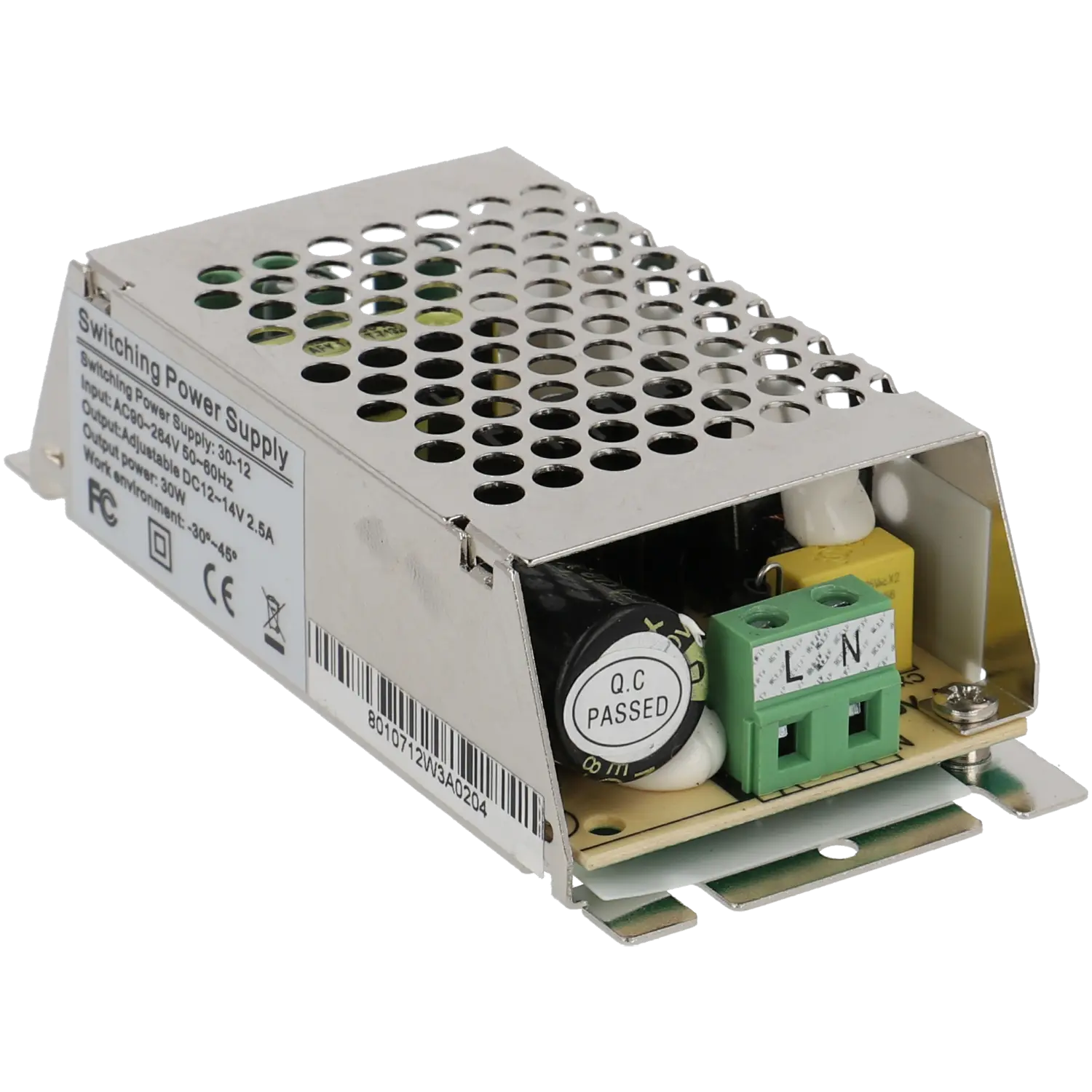 Fuente de alimentación dc 12v 2.5a