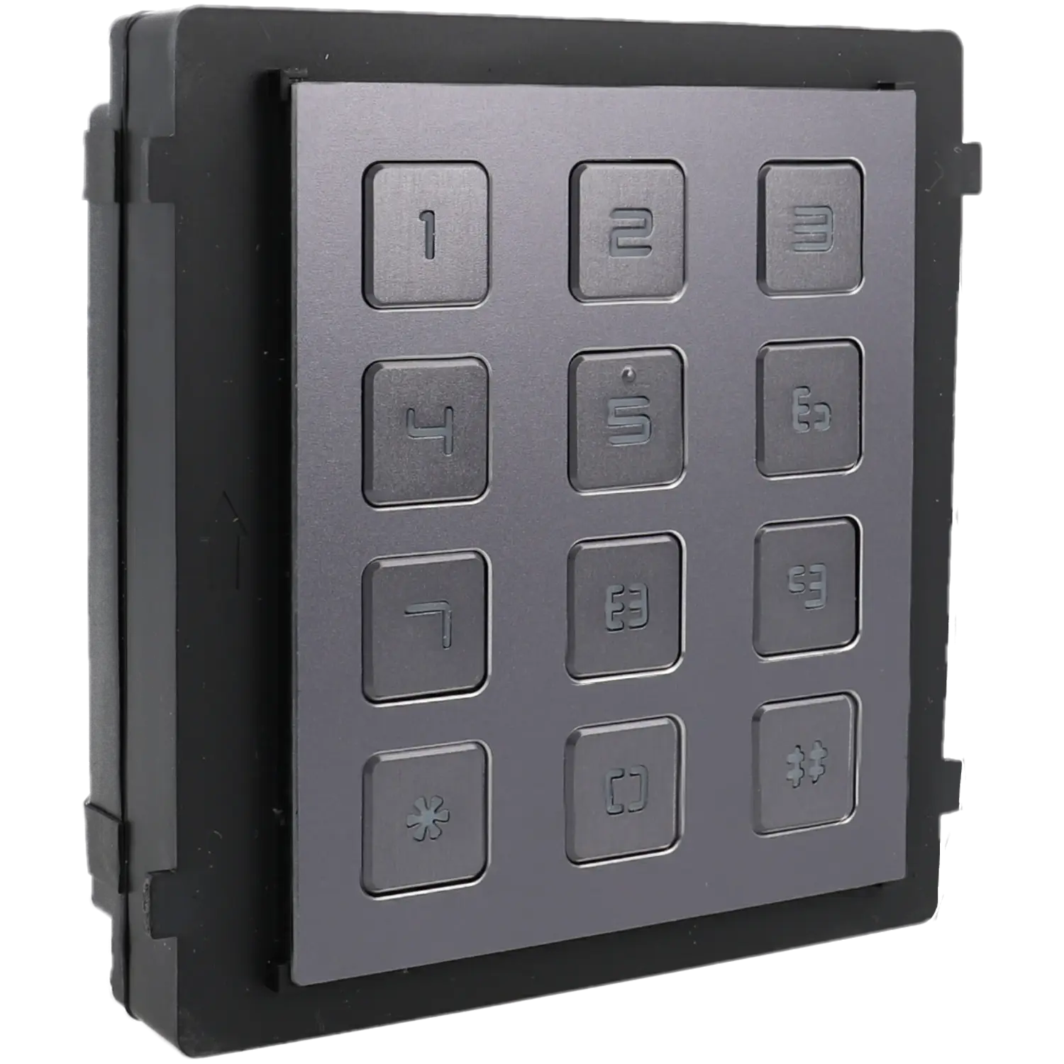 Modular outdoor station for ip video intercom with keypad