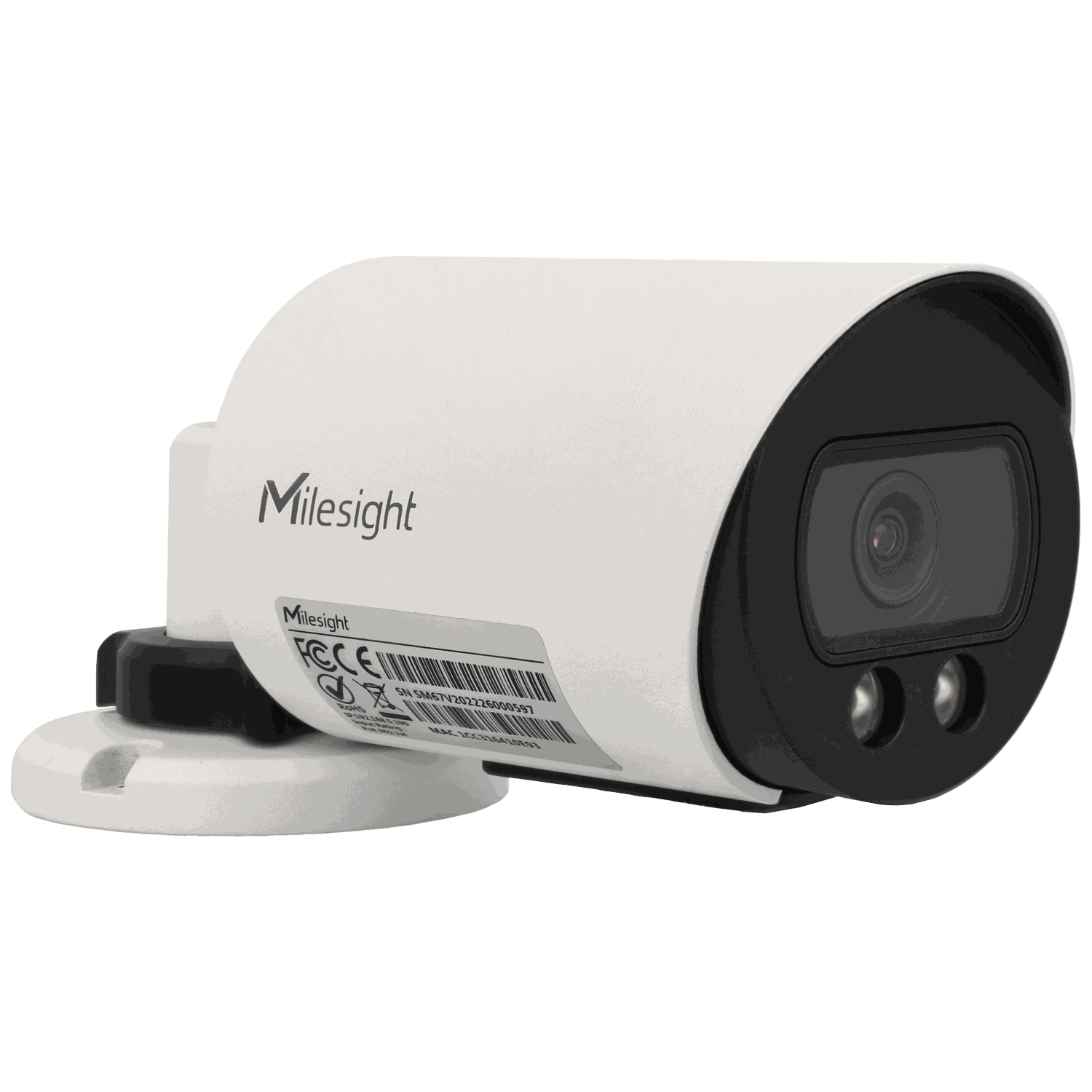 Câmara bullet ip de 8 megapixels e lente fixa