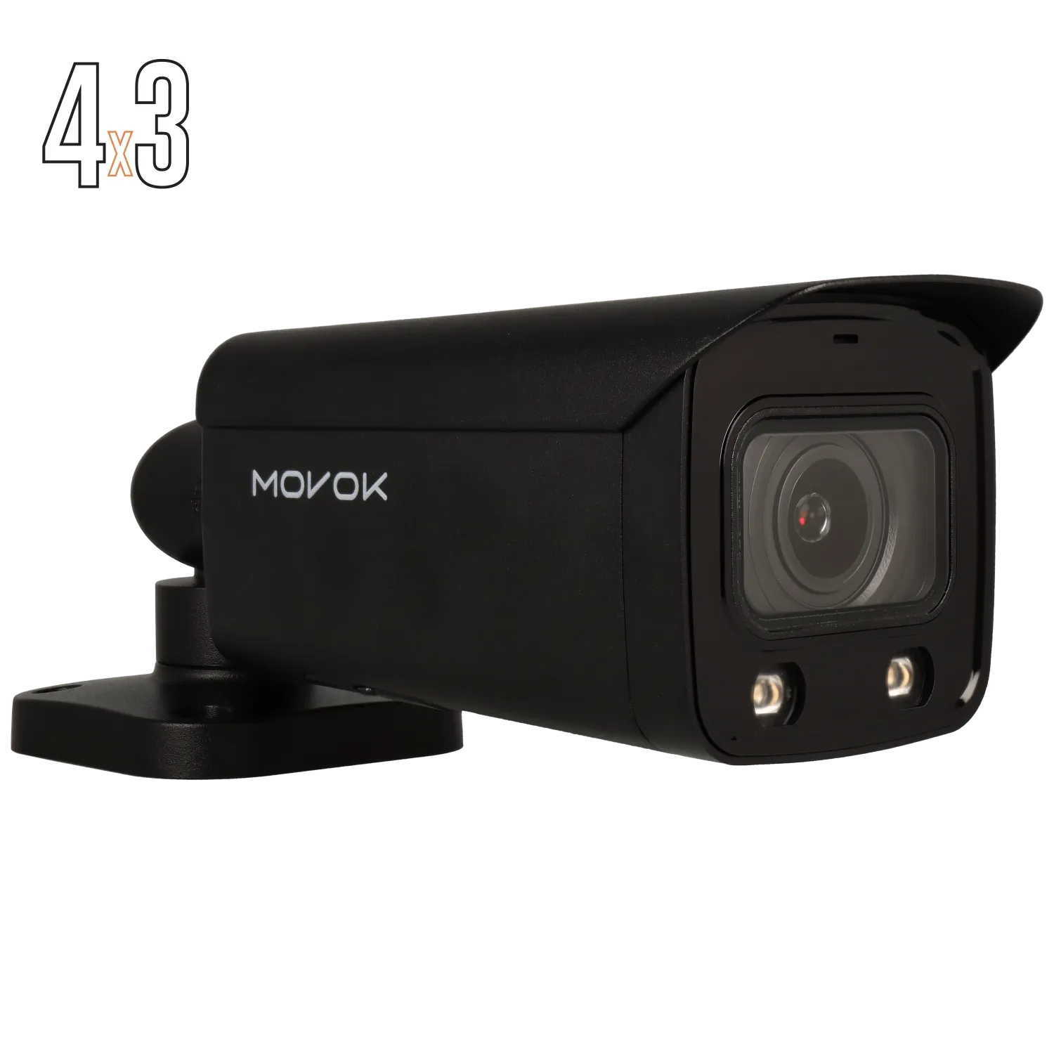 Bullet ip camera of 5 megapixels and optical zoom lens