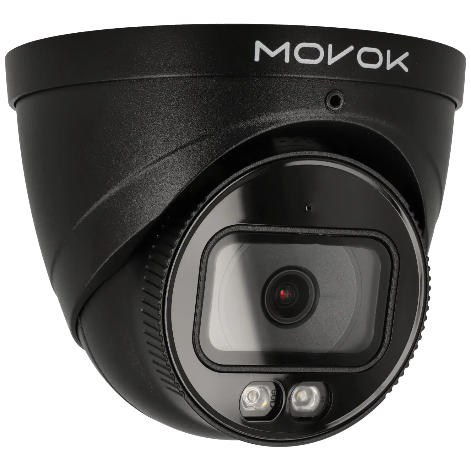 Telecamera minidome ip da 8 megapíxeles e ottica fissa